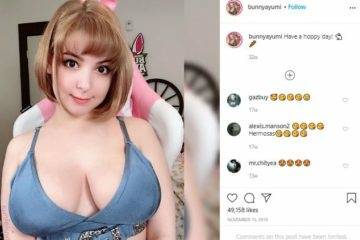 Bunny Ayumi Nude Onlyfans Lesbian Video Twitch Streamer Leaked on ladyda.com