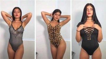 Marta María Santos Lingerie Try-On Nude Video on ladyda.com