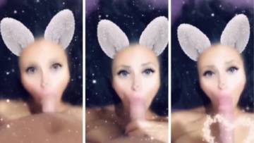 Princess Jasmine Sensual Blowjob Snapchat Leaked on ladyda.com