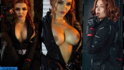 Sexy Kalinka Fox Black Widow on ladyda.com