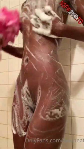 Sexmeat washing her body in the shower onlyfans porn videos on ladyda.com