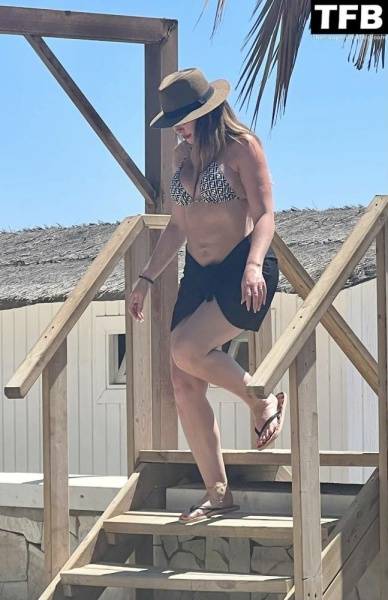 Natasha Hamilton Looks Hot in a Bikini While on Holiday in Marbella on ladyda.com