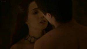 Carice van Houten Melisandre Sex Scene Game O on ladyda.com