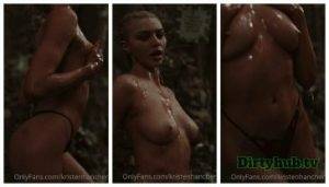 Kristen Hancher Nude Outdoor Shower Onlyfans Video Leaked on ladyda.com
