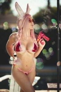 Jessica Nigri Bunny Bikini on ladyda.com