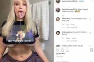 Becky Crocker Blowjob Deep Throat Nude Porn Video on ladyda.com
