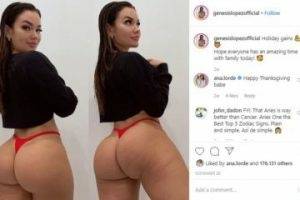 Genesis Lopez Deep Throat Blowjob Skills Nude Porn Video on ladyda.com