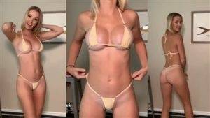 Vicky Stark Birthday Suit Try Nude Video Leaked on ladyda.com