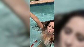 Ashley adams swimming pool tease naked onlyfans videos leaked 2021/07/11 on ladyda.com