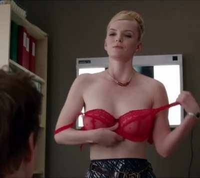 I've been jerking off all morning to Betty Gilpin's mighty titties. on ladyda.com