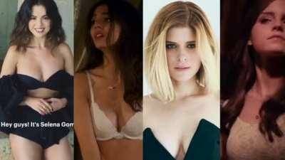 Which one takes your load? Selena Gomez, Victoria Justice, Kate Mara or Emma Watson on ladyda.com