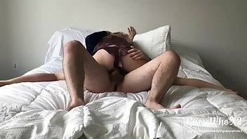 Guesswhox2 loud moaning pawg teen rides dick cowgirl until orgasm amp creampie full romantic, ama... on ladyda.com
