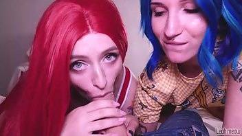 Leah meow two sisters suck cock 18 & 19 yrs old, threesome xxx manyvids porn videos on ladyda.com