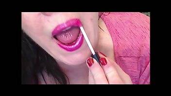 Raven winter pink lipstick drooling and sucking 1080h swallowing / fetish mouth xxx free manyvids... on ladyda.com
