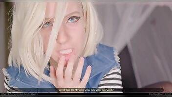 Lana Rain - Do You Want To Date Android 18 POV on ladyda.com