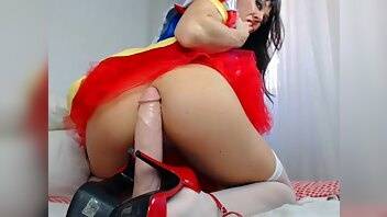 Spanishstar snow white play with her ass xxx video on ladyda.com