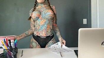 Tigerlillysuicide college student does anatomy report xxx video on ladyda.com