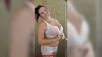 Scarlettlacy wet t shirt shower xxx video on ladyda.com