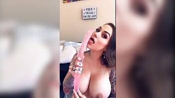 Karmen karma gagging and squirting with 18 inches xxx video on ladyda.com