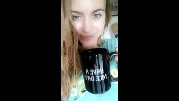 Jill Kassidy drinks coffee in the morning premium free cam snapchat & manyvids porn videos on ladyda.com
