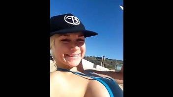 Sarah Vandella on the beach premium free cam snapchat & manyvids porn videos on ladyda.com