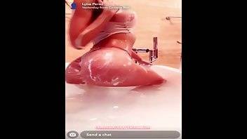 Lynaritaa Lyna Perez See Through Nude Bath Time Snapchat XXX Premium Porn on ladyda.com