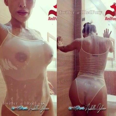 Anabella Galeano Nude Swimsuit Shower Video Leaked on ladyda.com