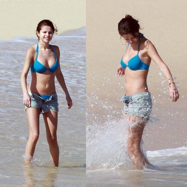 Selena Gomez Beach Bikini Shorts Photos Leaked - Usa on ladyda.com