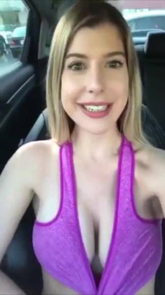 Andie Adams public parking pussy fingering in car snapchat premium xxx porn videos on ladyda.com