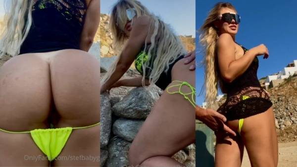 Stefanie Knight Outdoor Sextape Video Leaked on ladyda.com