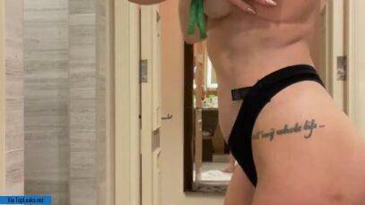 Sexy Sarah Jayne Dunn Topless Striptease In Hotel Video Leak on ladyda.com