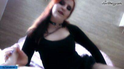 AnnDarcy redhead pierced goth cumslut xxx video on ladyda.com