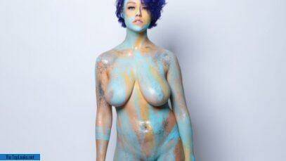 Sabrina Nichole Nude Body Paint OnlyFans Set Leaked nudes on ladyda.com