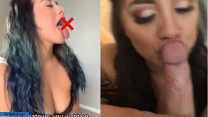 Girl offered to fulfill the fantasy and the dude agreed, taking his dick out of his pants TikTok XXX on ladyda.com
