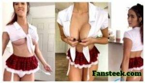 Natalie Roush Nude Mini Skirt Teasing Video Leaked on ladyda.com