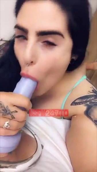 Lucy Loe dildo blowjob & riding on bed snapchat premium xxx porn videos on ladyda.com