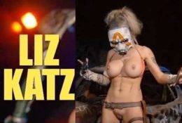 Liz Katz Nude Topless Psycho Cosplay on ladyda.com