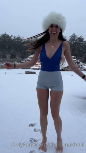 Christina Khalil Nipple Tease Snow Bodysuit Onlyfans Video Leaked - Usa on ladyda.com