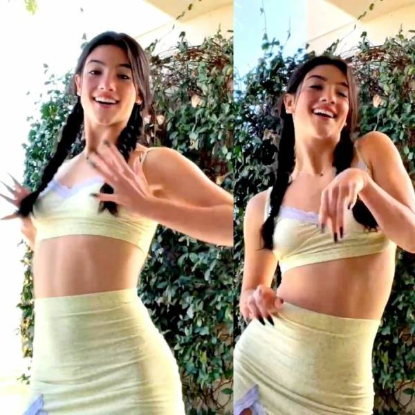 Charli D’Amelio Midriff Skirt Quick Dance Video Leaked - Usa on ladyda.com