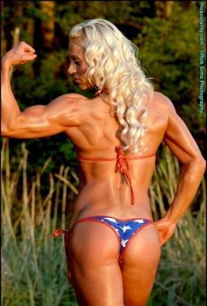 Muscularity Red White Sexy Blue on ladyda.com
