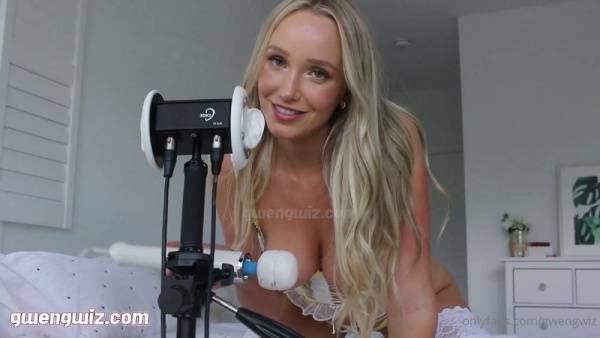 GwenGwiz ASMR DIldo JOI Onlyfans Video Leaked on ladyda.com