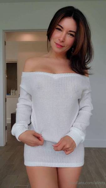 Alinity Nude Nipple See-Through Dress Onlyfans Video Leaked on ladyda.com